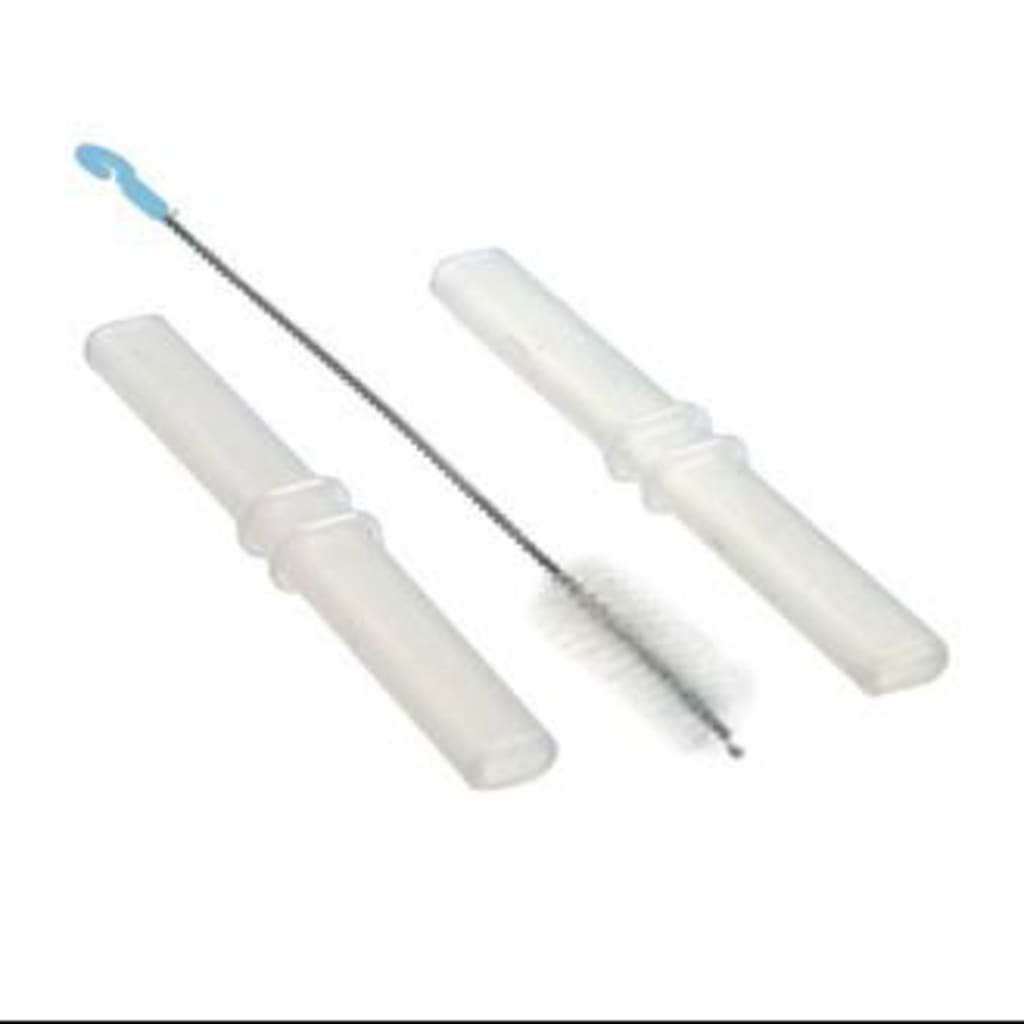 Bowl (Sml) Rplmnt Straw/Cleaner Set