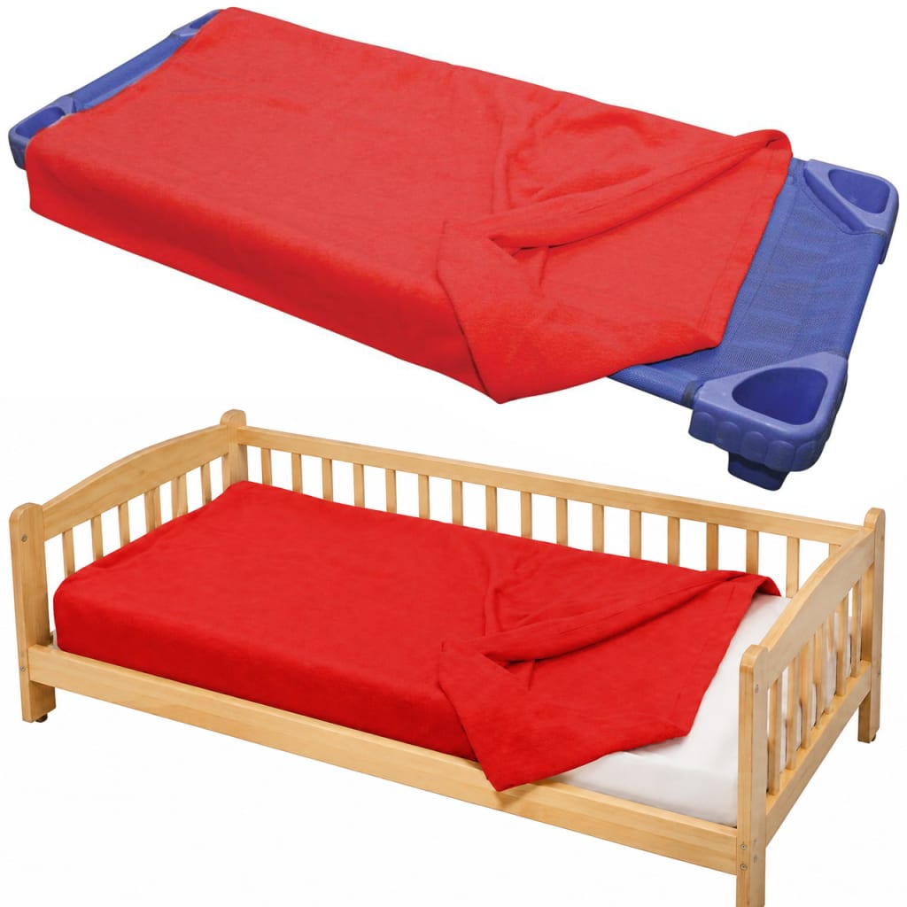 SLEEPING BAG FLEECE RED 110x75CM