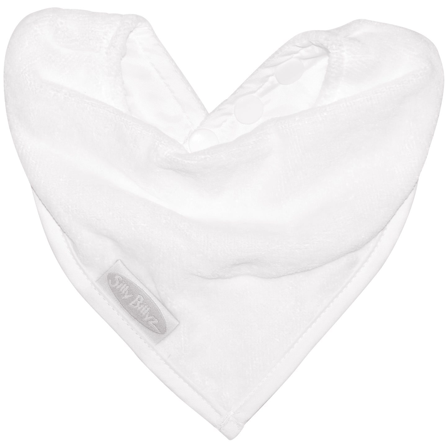 TOWEL BANDANA BIB WHITE