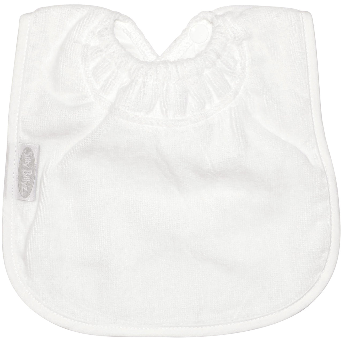 TOWEL PLAIN LARGE BIB WHITE