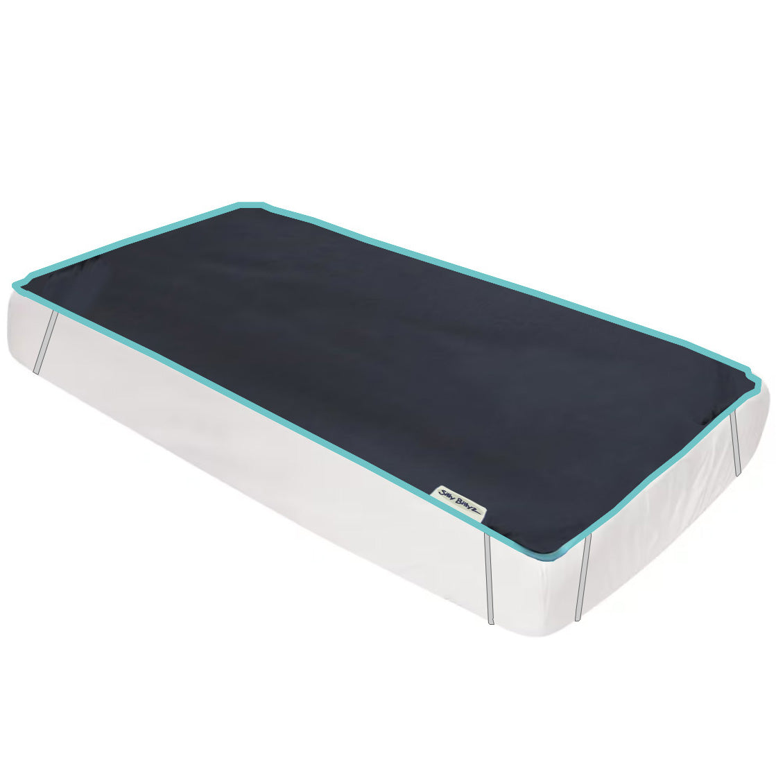 NYLON NAVY MATTRESS PROTECTOR – additional view 2