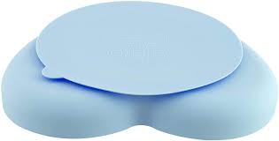 Silicone Heart Shaped Plate Teal 9M+ – additional view 4