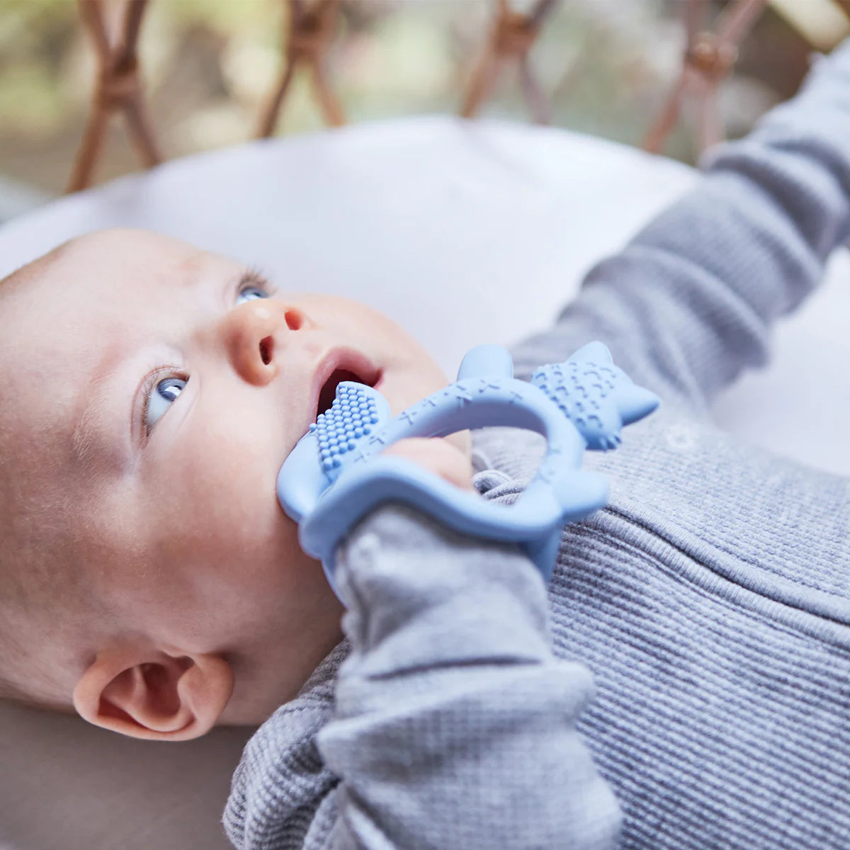 Wrist Teether - Lullaby Blue Fox – additional view 8
