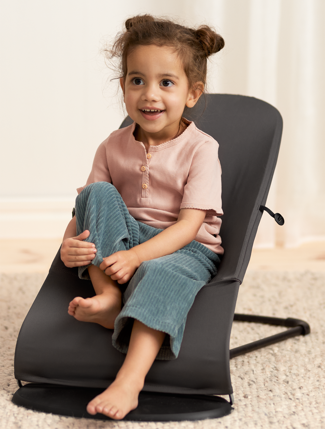 Bouncer Soft Woven/Jersey Dark Grey – additional view 3