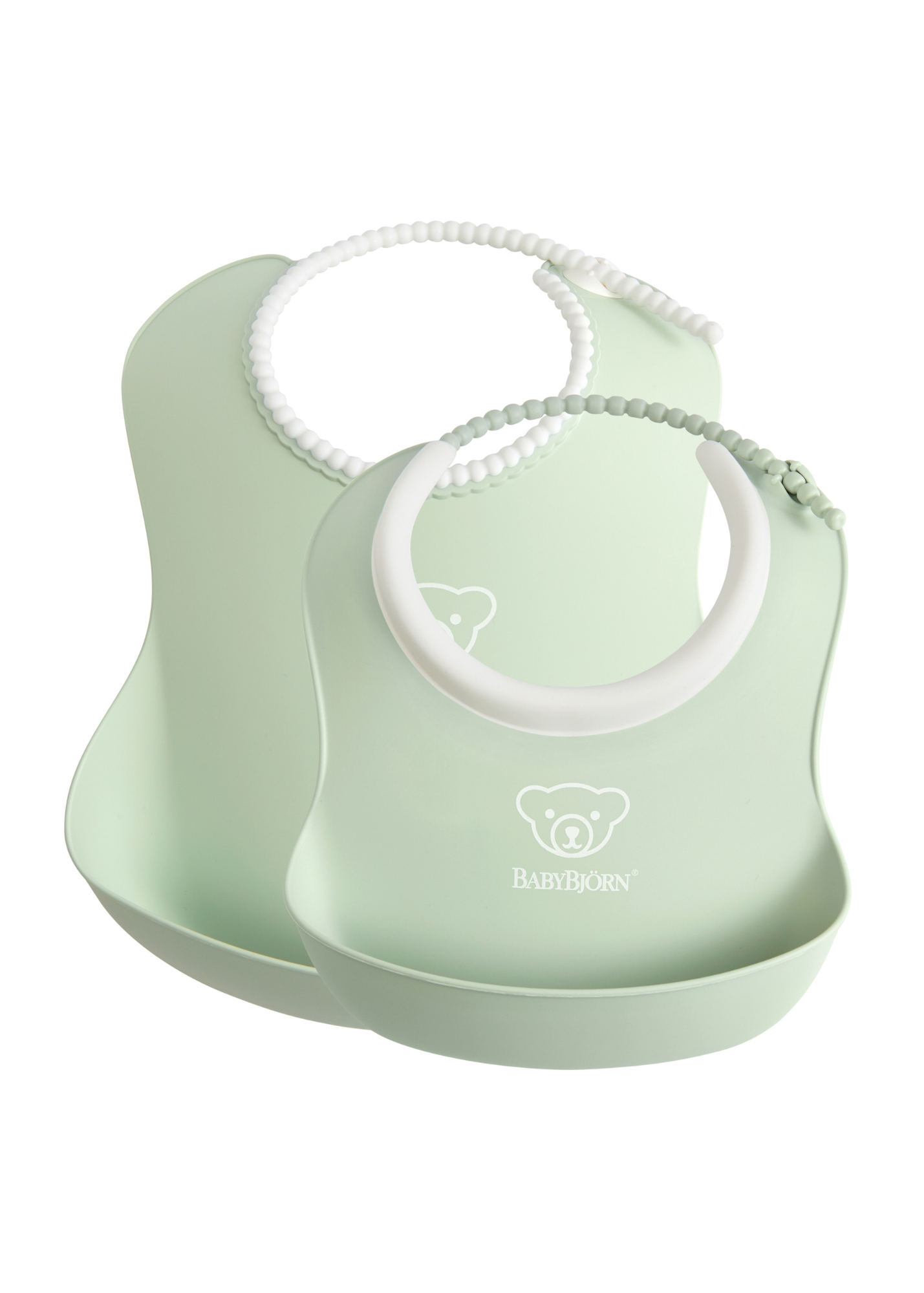 Bib Set 2pk Powder Green