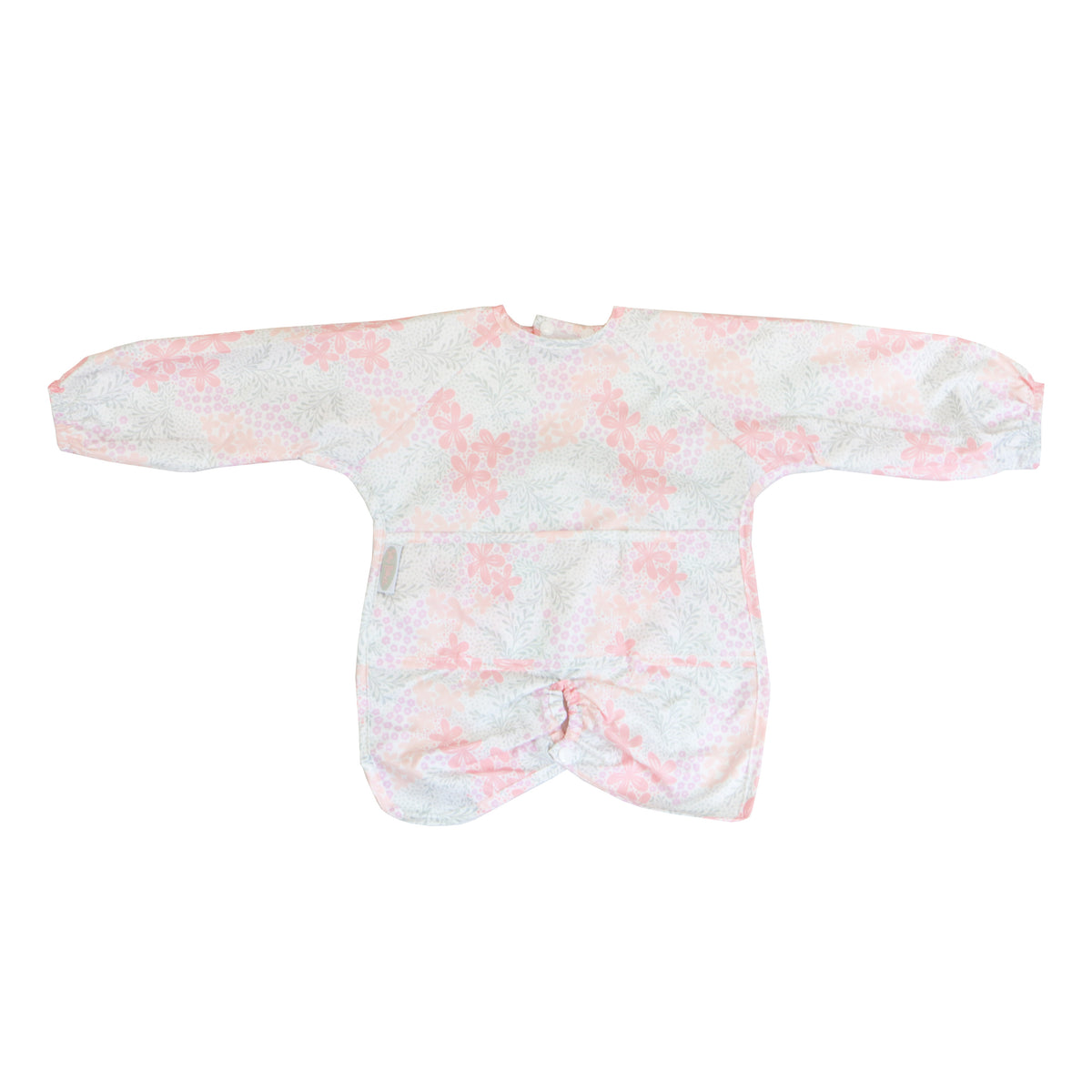 NYLON HIGHCHAIR HUGR L/S BIB BLOOM