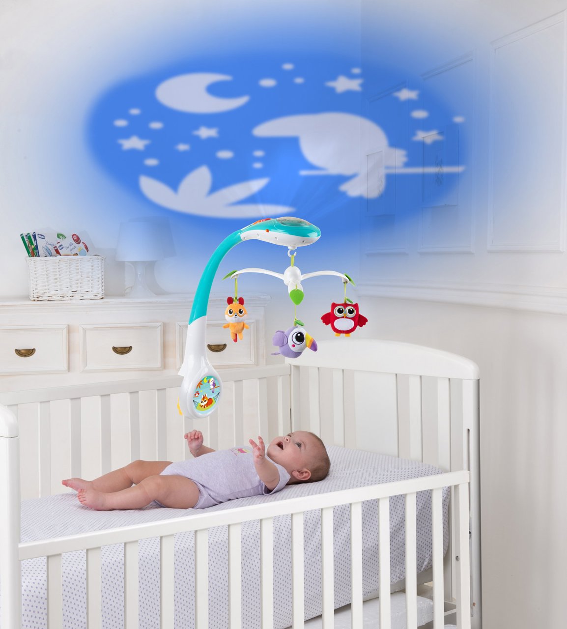 NEW Magic Forest Cot Mobile Projector – additional view 2