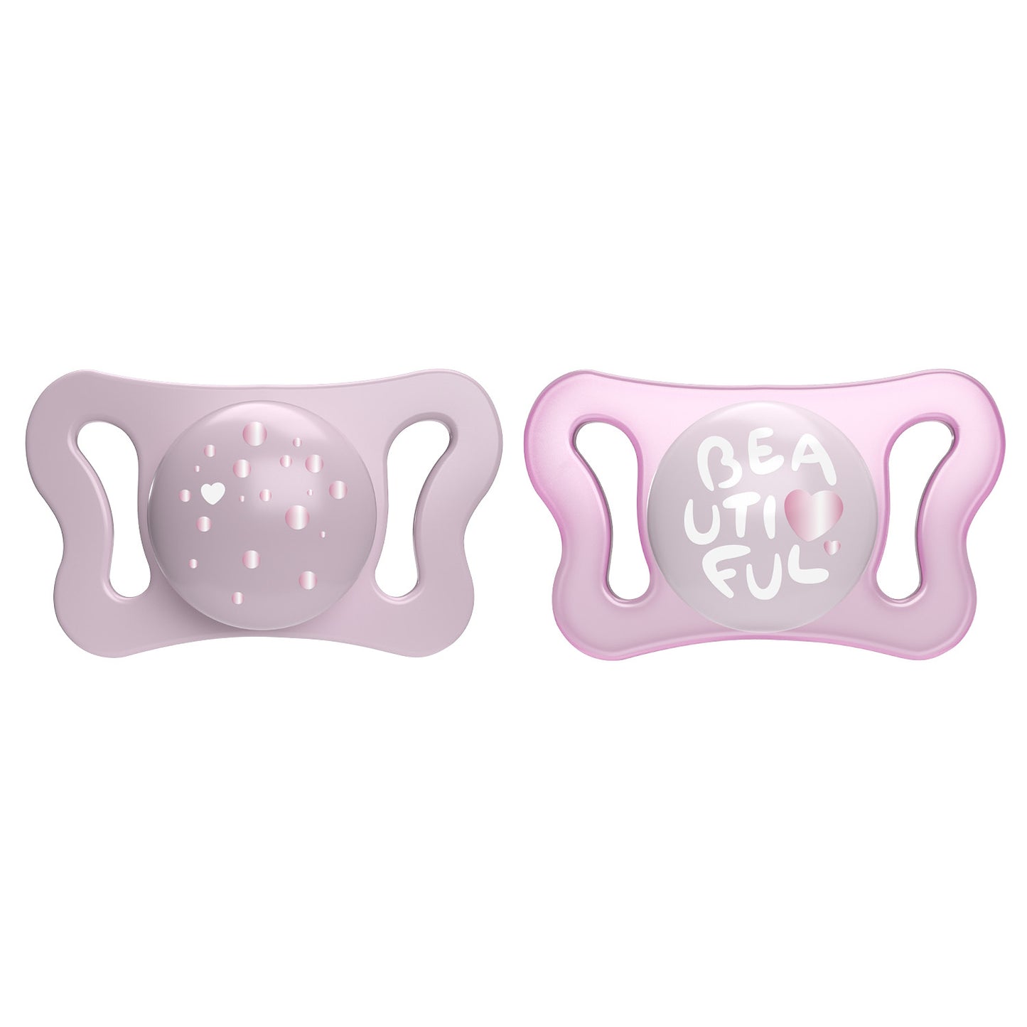 Soother:Physio Micro Sil 0-2m Pink 2pc