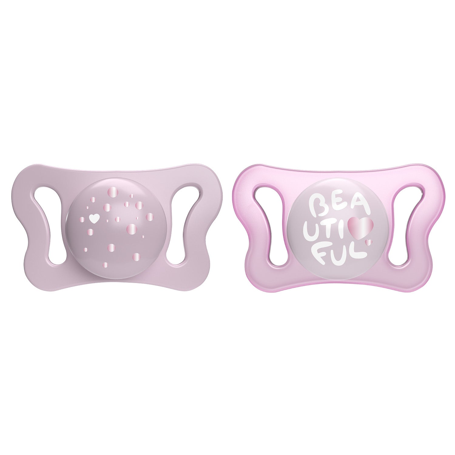 Soother:Physio Micro Sil 0-2m Pink 2pc