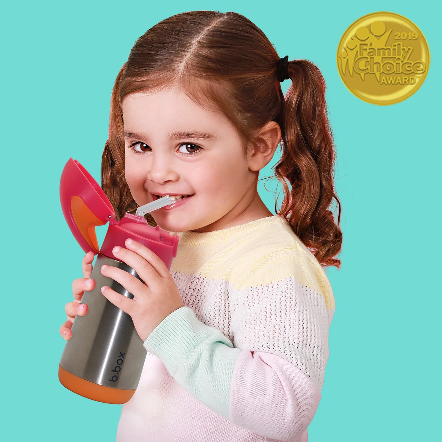 350ml Insulated Drink Strawberry Shake – additional view 2
