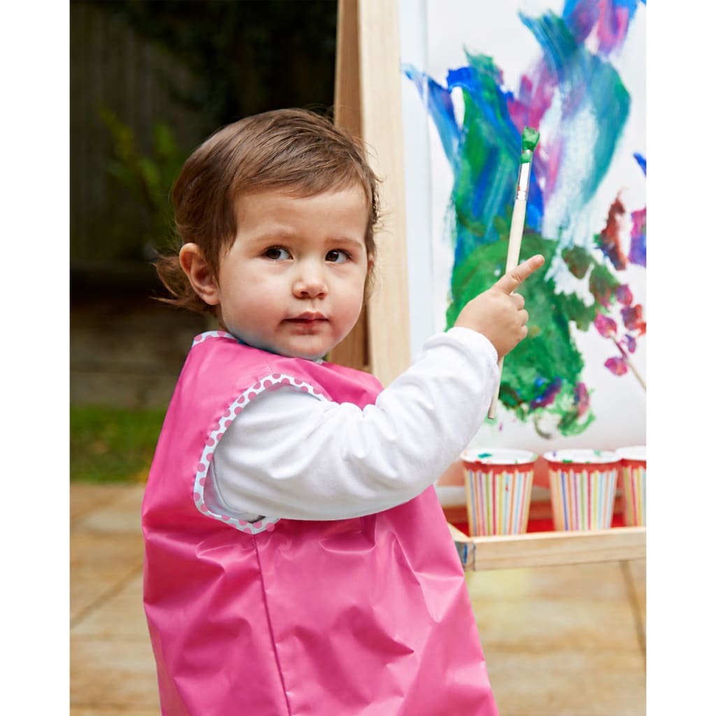 APRON SLEEVELESS MEDIUM PINK