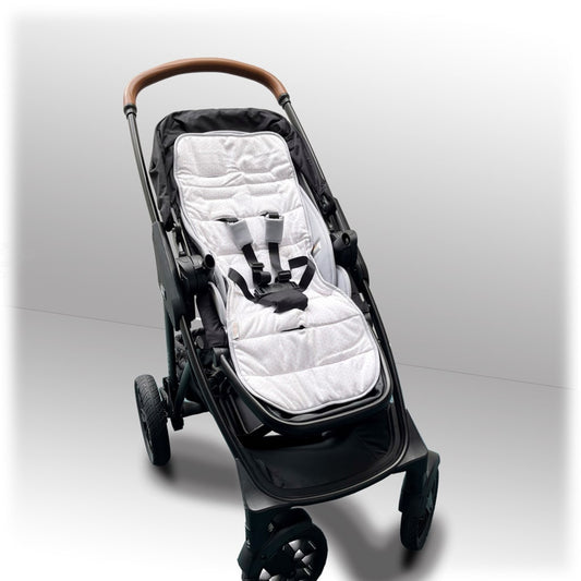 JERSEY STROLLER LINER PINK SPOTS