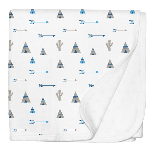 JERSEY SWADDLE BLANKET TEE PEE