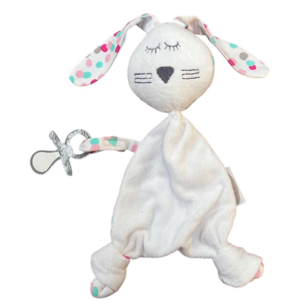JERSEY SNUGGYPOP RABBIT PINK SPOT