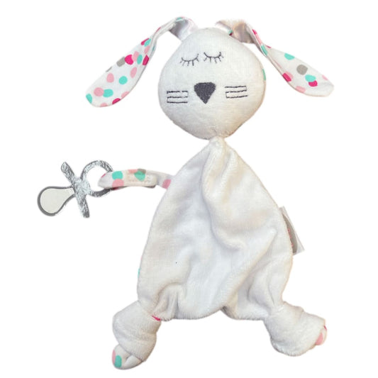 JERSEY SNUGGYPOP RABBIT PINK SPOT