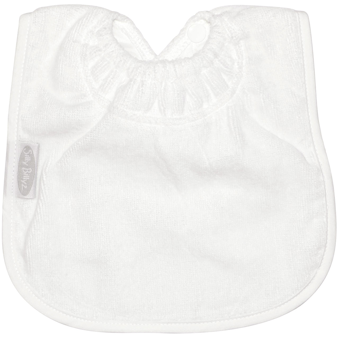 TOWEL PLAIN LARGE BIB WHITE