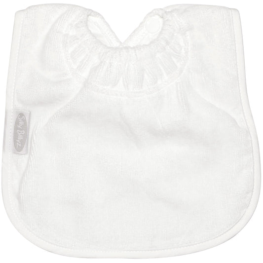 TOWEL PLAIN LARGE BIB WHITE