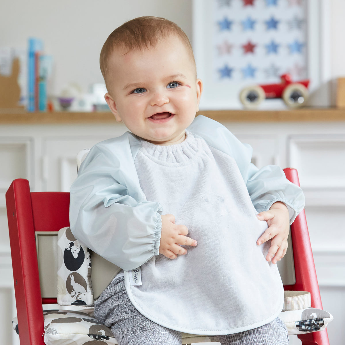 TOWEL SMALL L/S BIB SILVER – additional view 3
