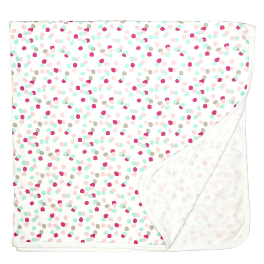 JERSEY SWADDLE BLANKET CONFETTI