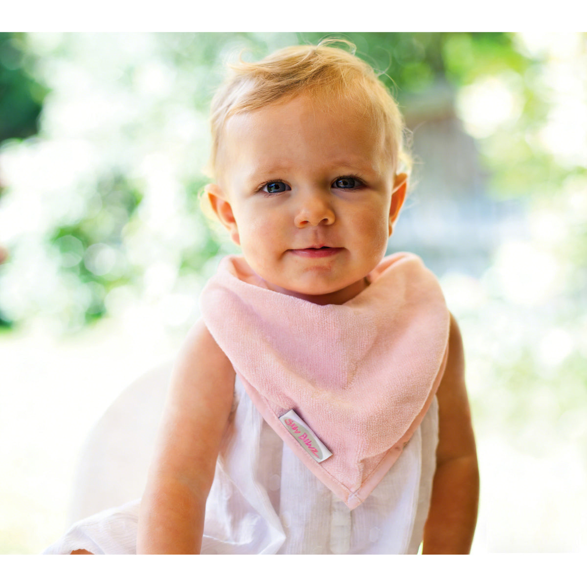 TOWEL BANDANA BIB ANTIQUE PINK – additional view 2