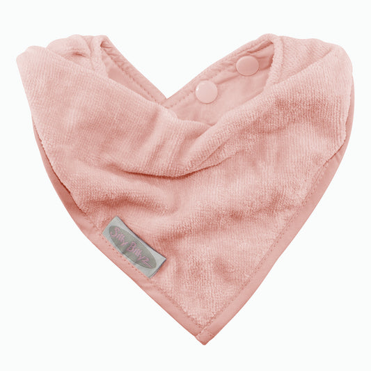TOWEL BANDANA BIB ANTIQUE PINK