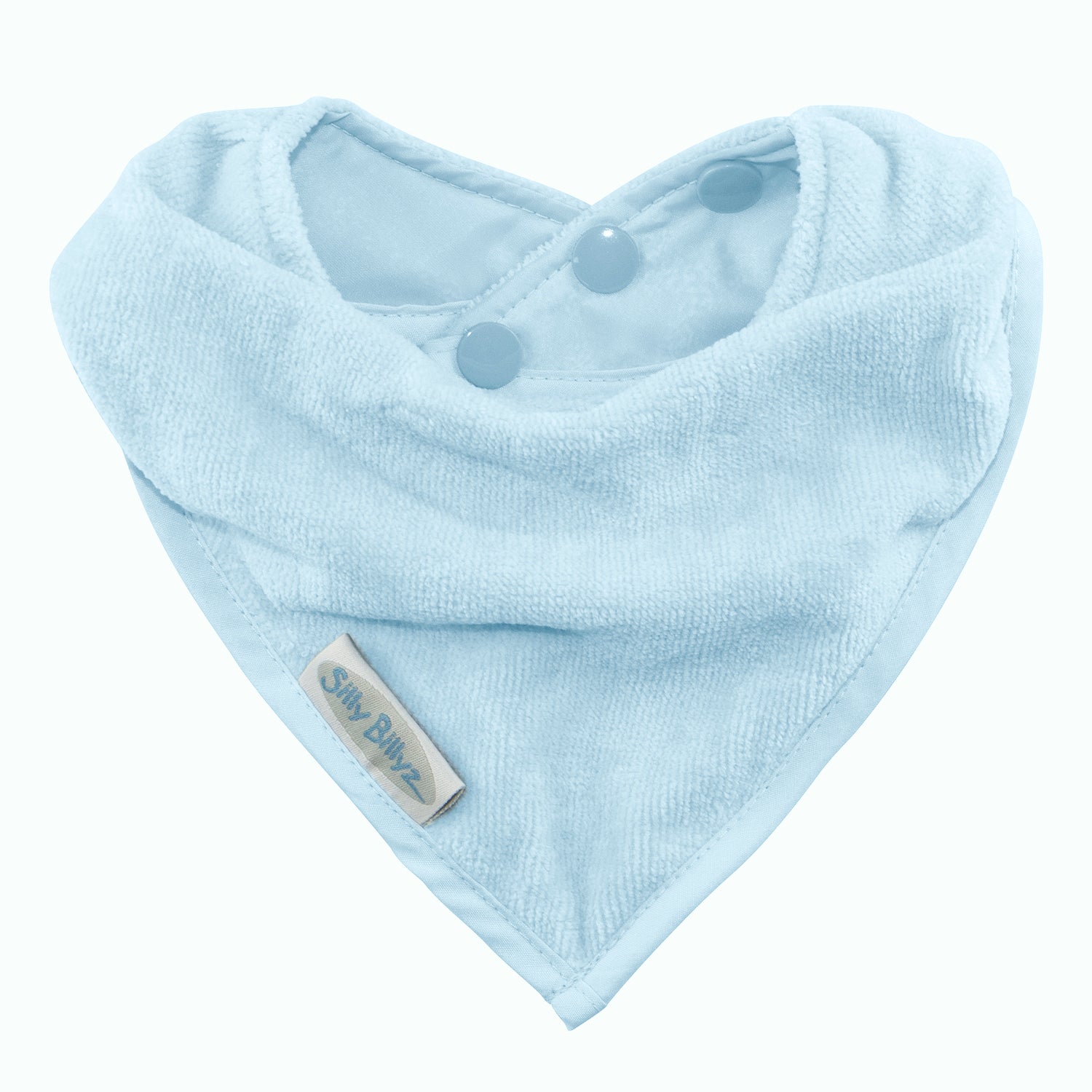 TOWEL BANDANA BIB DUSTY BLUE