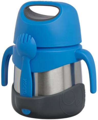Insulated Food Jar Blue Slate