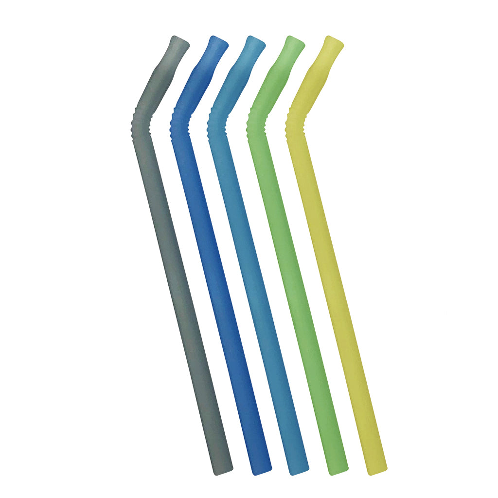 Silicone Straw 5pc Pool Party – additional view 3