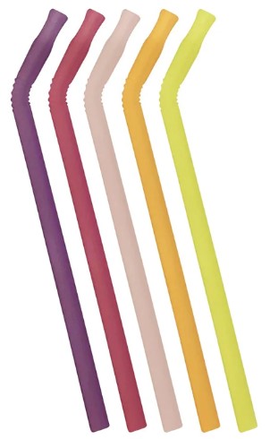 Silicone Straw 5pc Very Berry – additional view 2