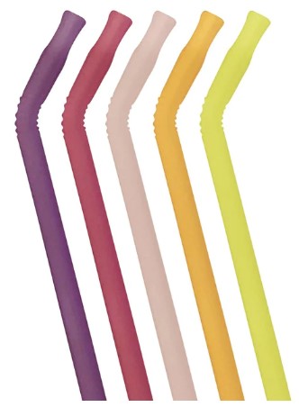 Silicone Straw 5pc Very Berry – additional view 3