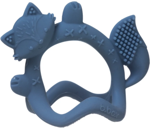 Wrist Teether - Lullaby Blue Fox