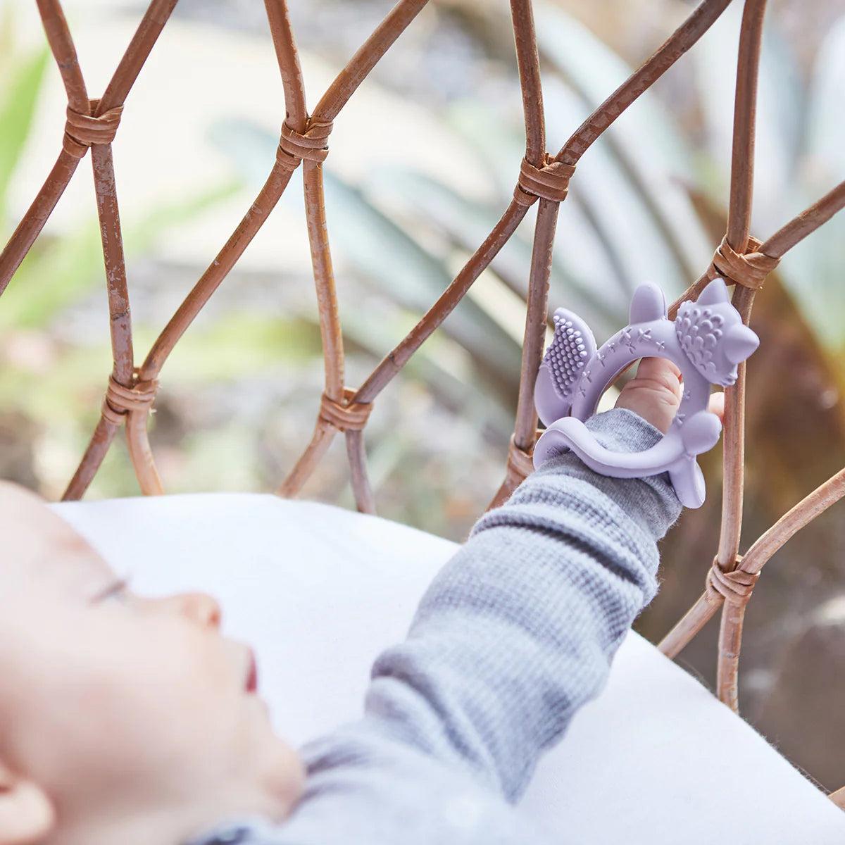 Wrist Teether - Peony Fox – additional view 3
