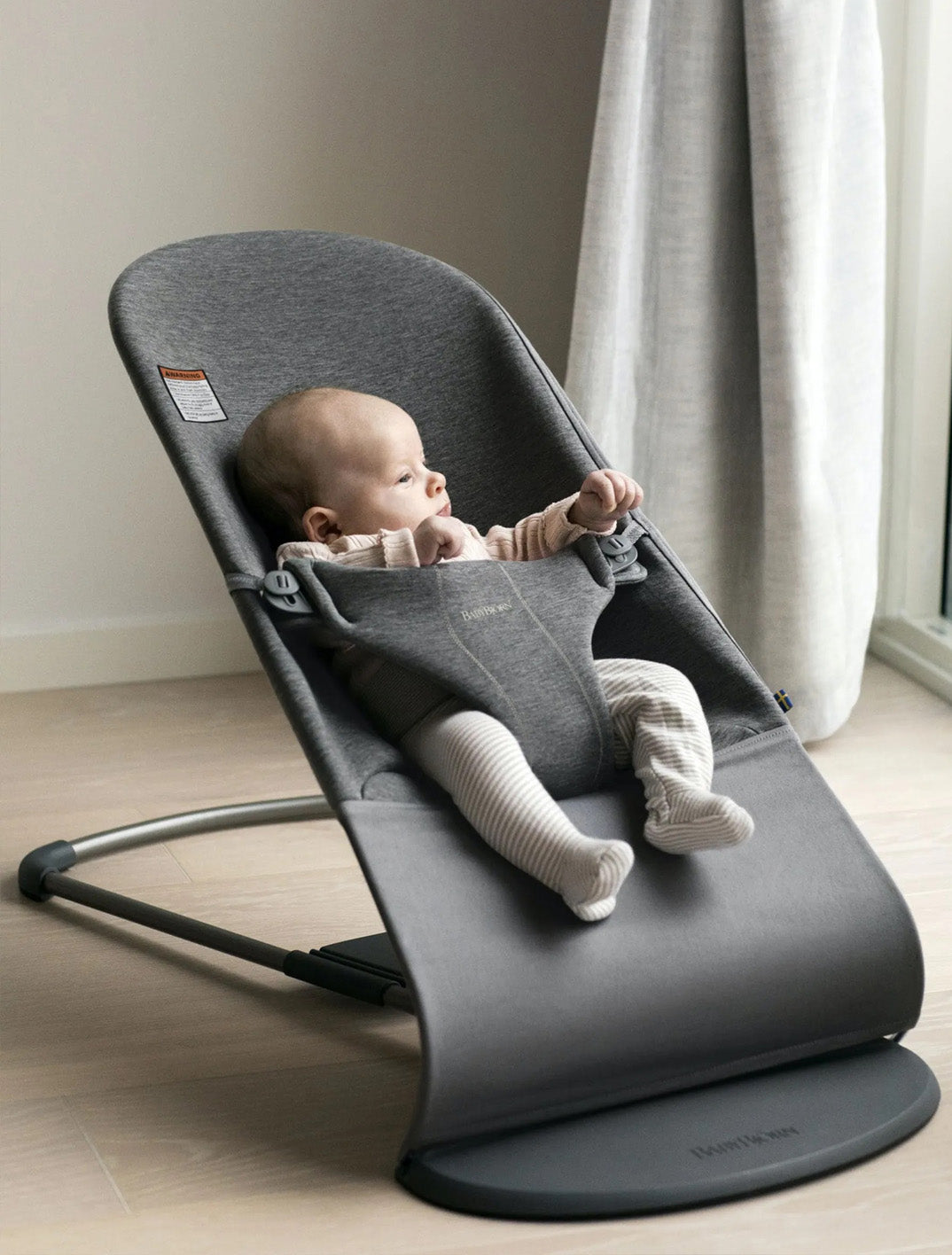 Bouncer Bliss Jersey Charcoal Grey – additional view 2