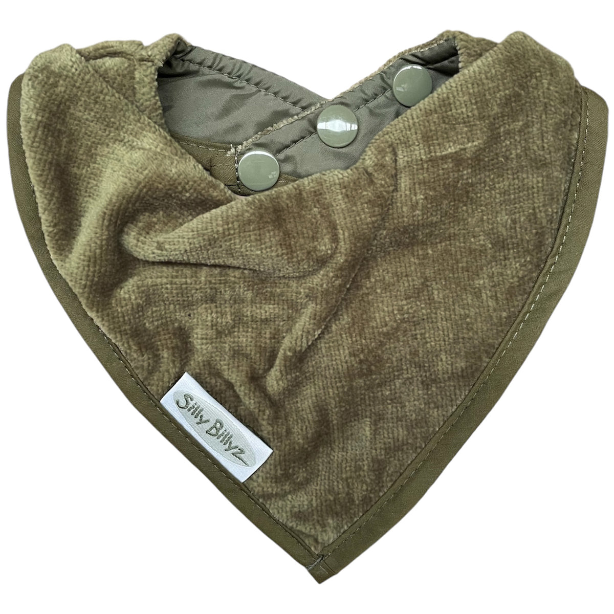 TOWEL BANDANA BIB OLIVE