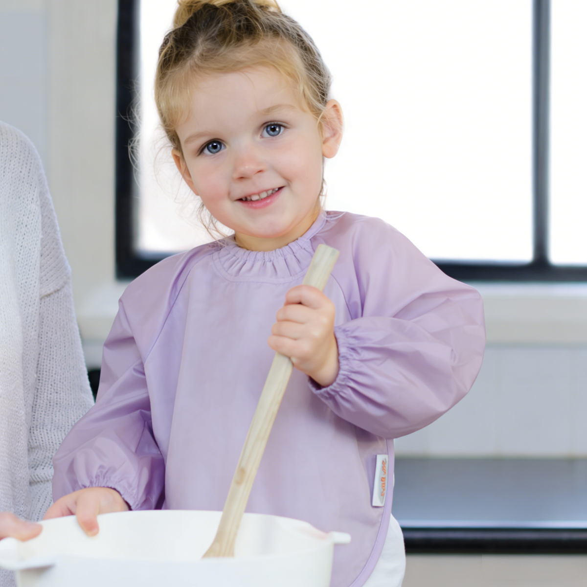 TOWEL SMALL L/S BIB LAVENDER – additional view 2