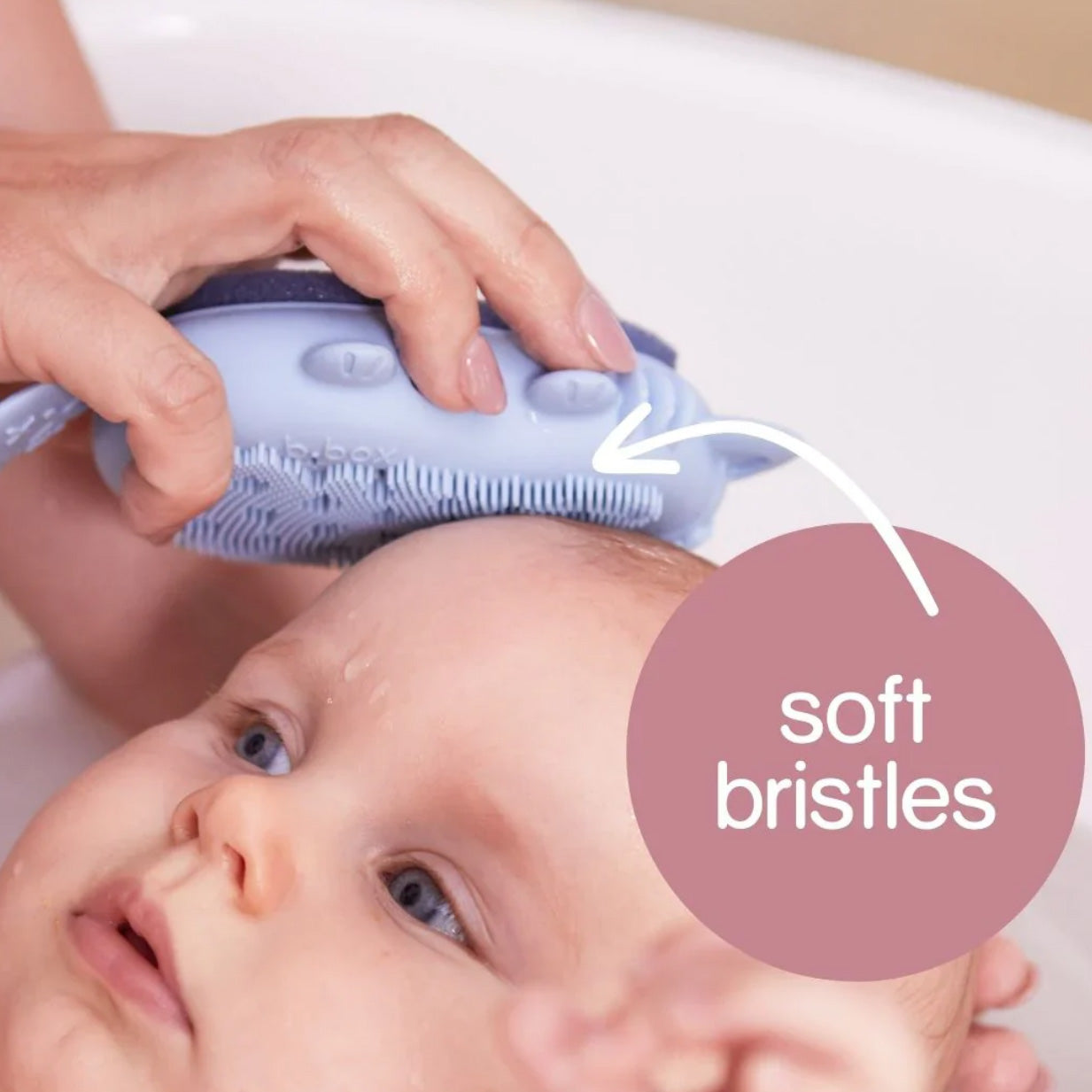 Baby Bath Brush Replacement Sponge 2 Pk – additional view 3