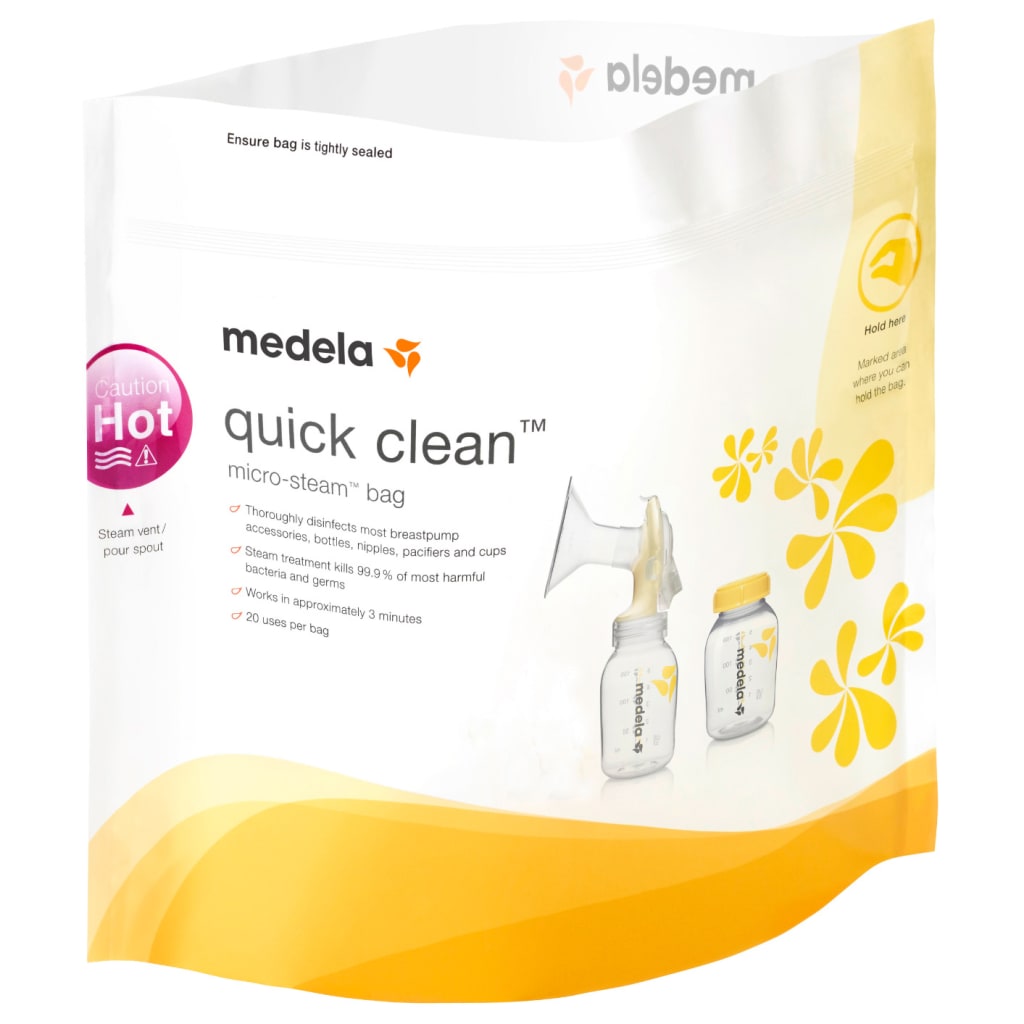 MEDELA Quick Clean Microwave Bag 5pk - additional view 2