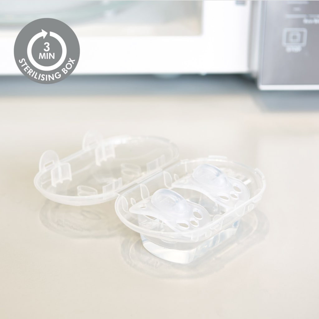 MEDELA Soother Newborn Trans Unisex 0-2mth 2pk - additional view 5