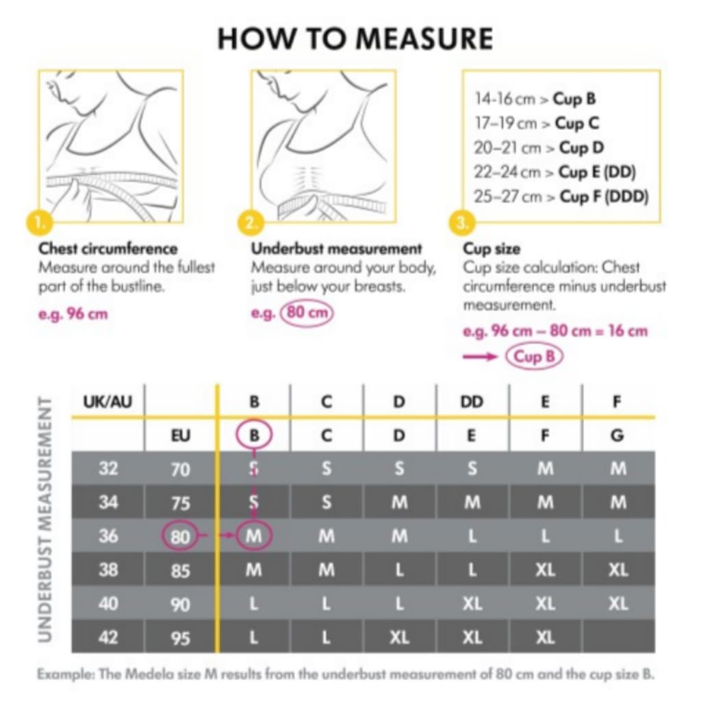 MEDELA Keep Cool Mat/Nursing Bra Blk XL - additional view 3