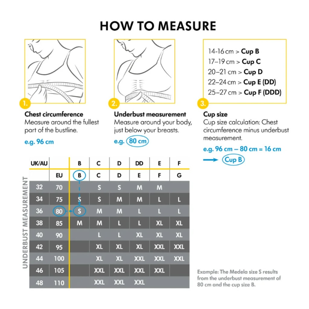 MEDELA Keep Cool Sleep Mat/Nursing Bra Blk L - additional view 4