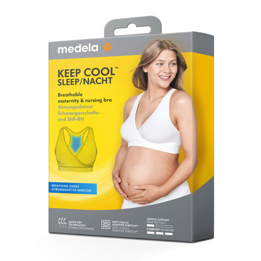 MEDELA Keep Cool Sleep Mat/Nursing Bra Blk L