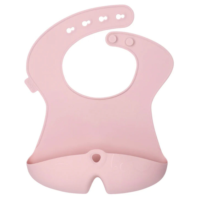 Silicone Bib - blush