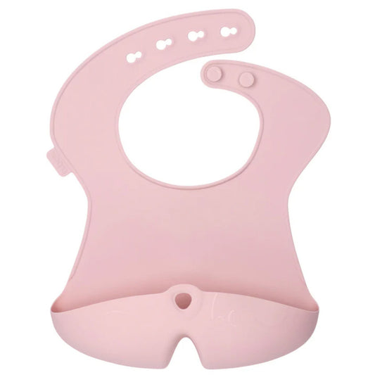 Silicone Bib - blush