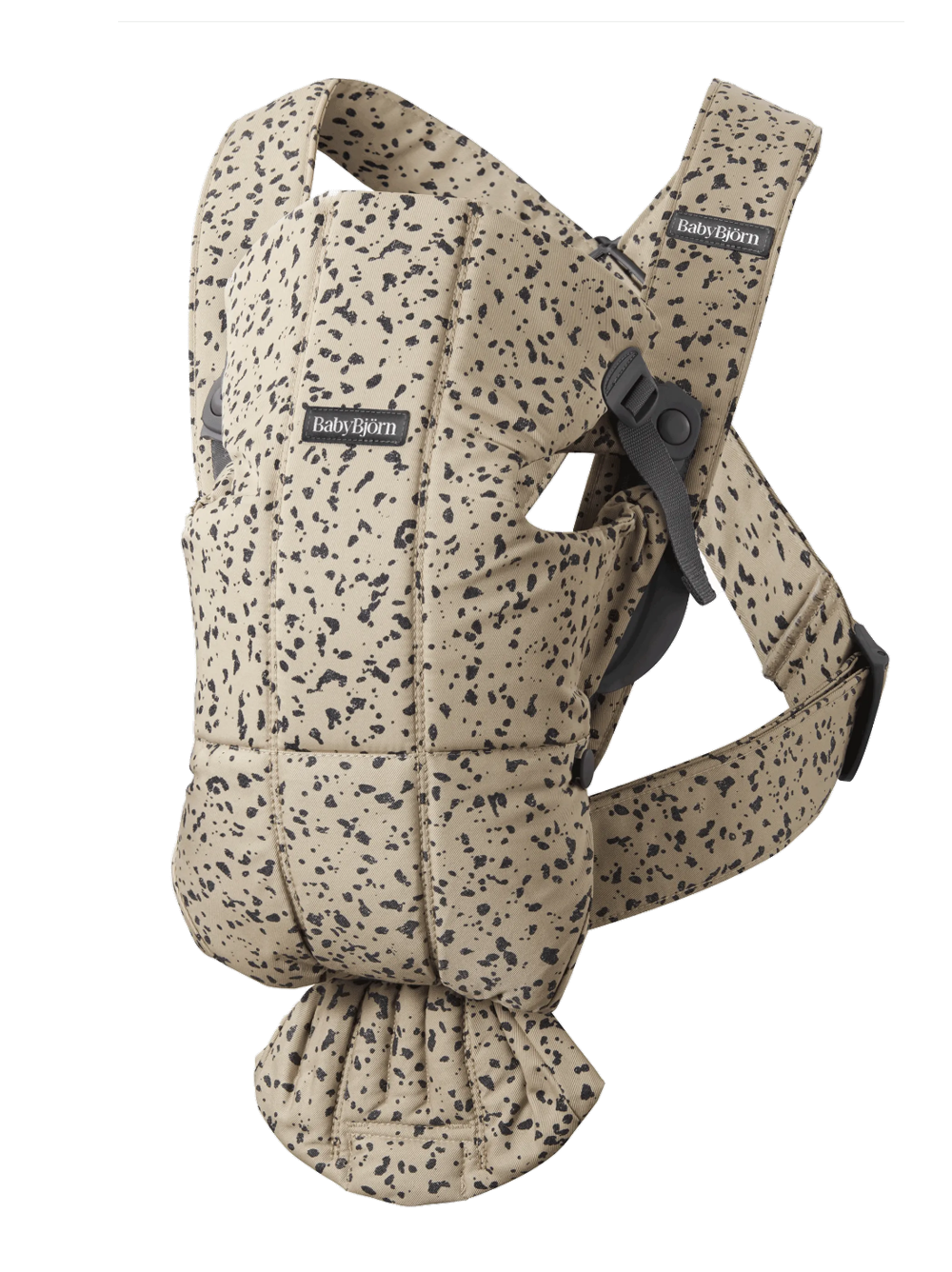 Carrier Mini Woven Beige/Dark Grey Print
