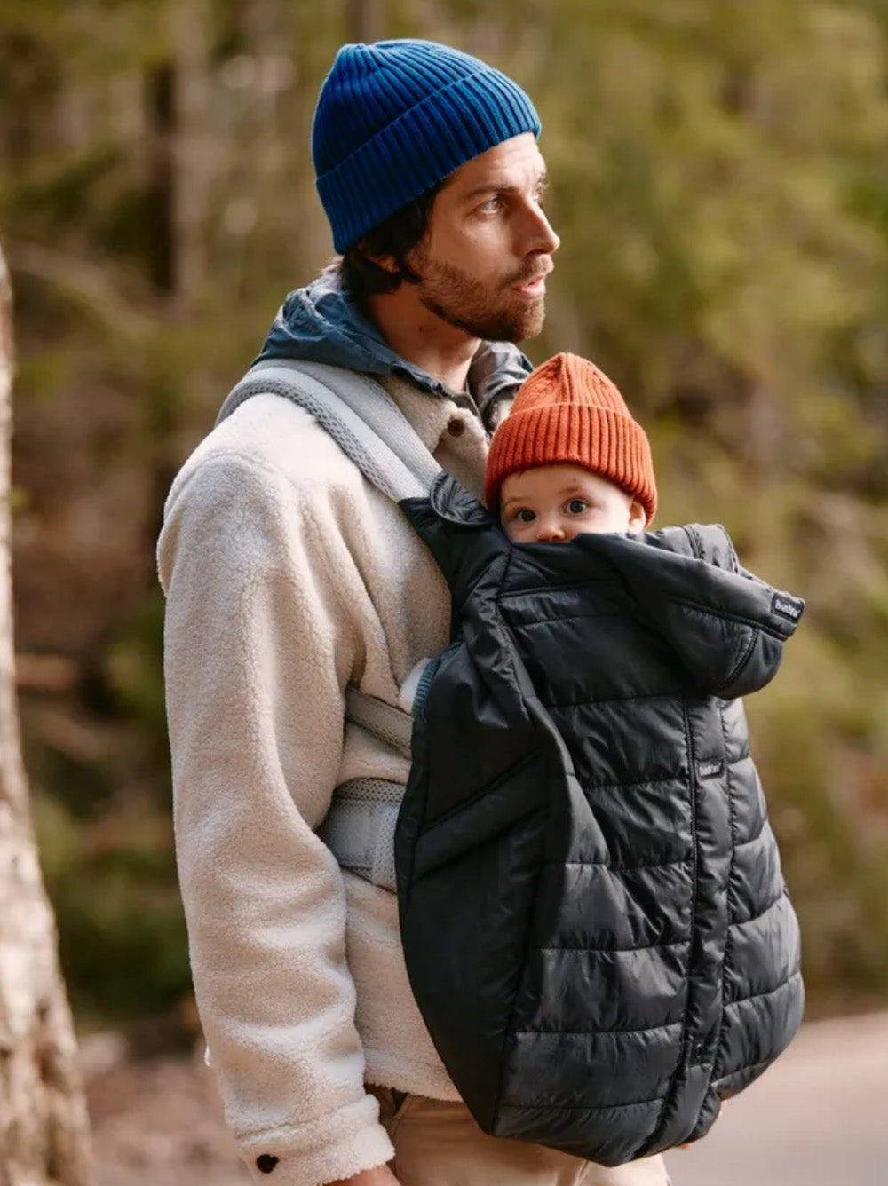 Winter Cover for Baby Carrier Black – additional view 4