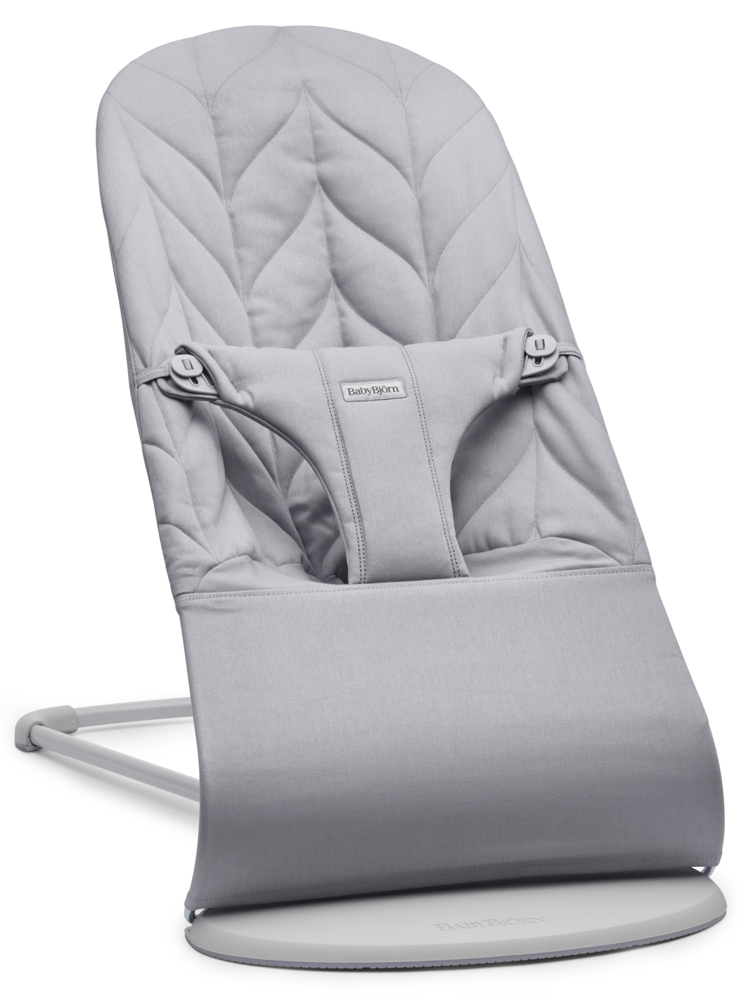Bouncer Bliss Woven Petal Quilt Lt Grey – additional view 2