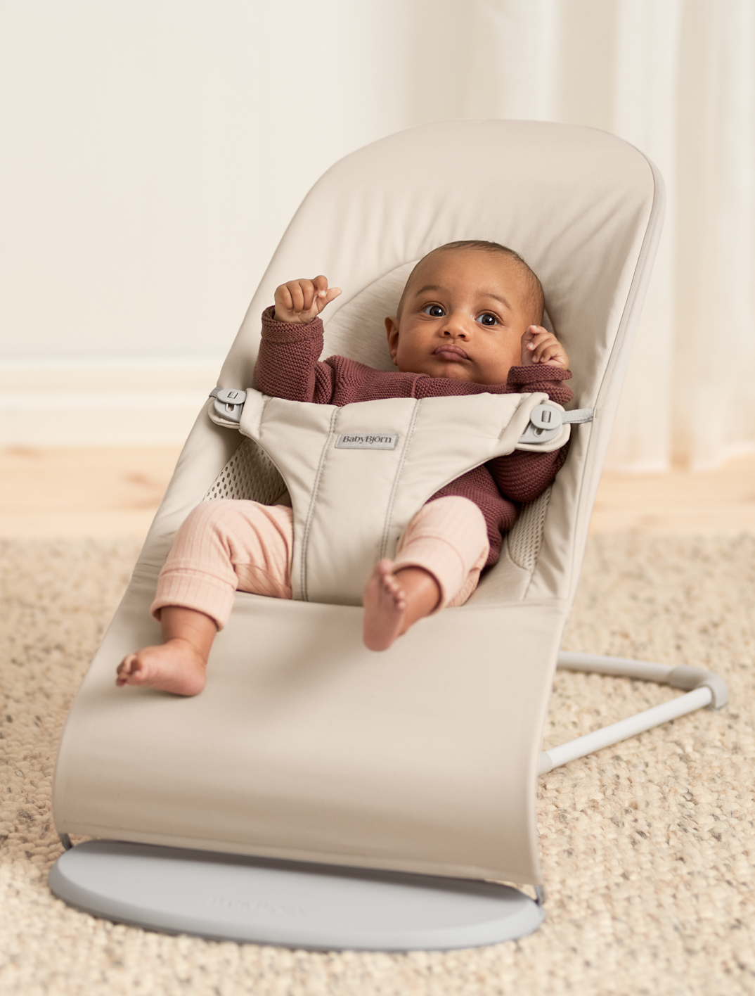 Bouncer Soft Woven/Jersey Light Beige – additional view 4