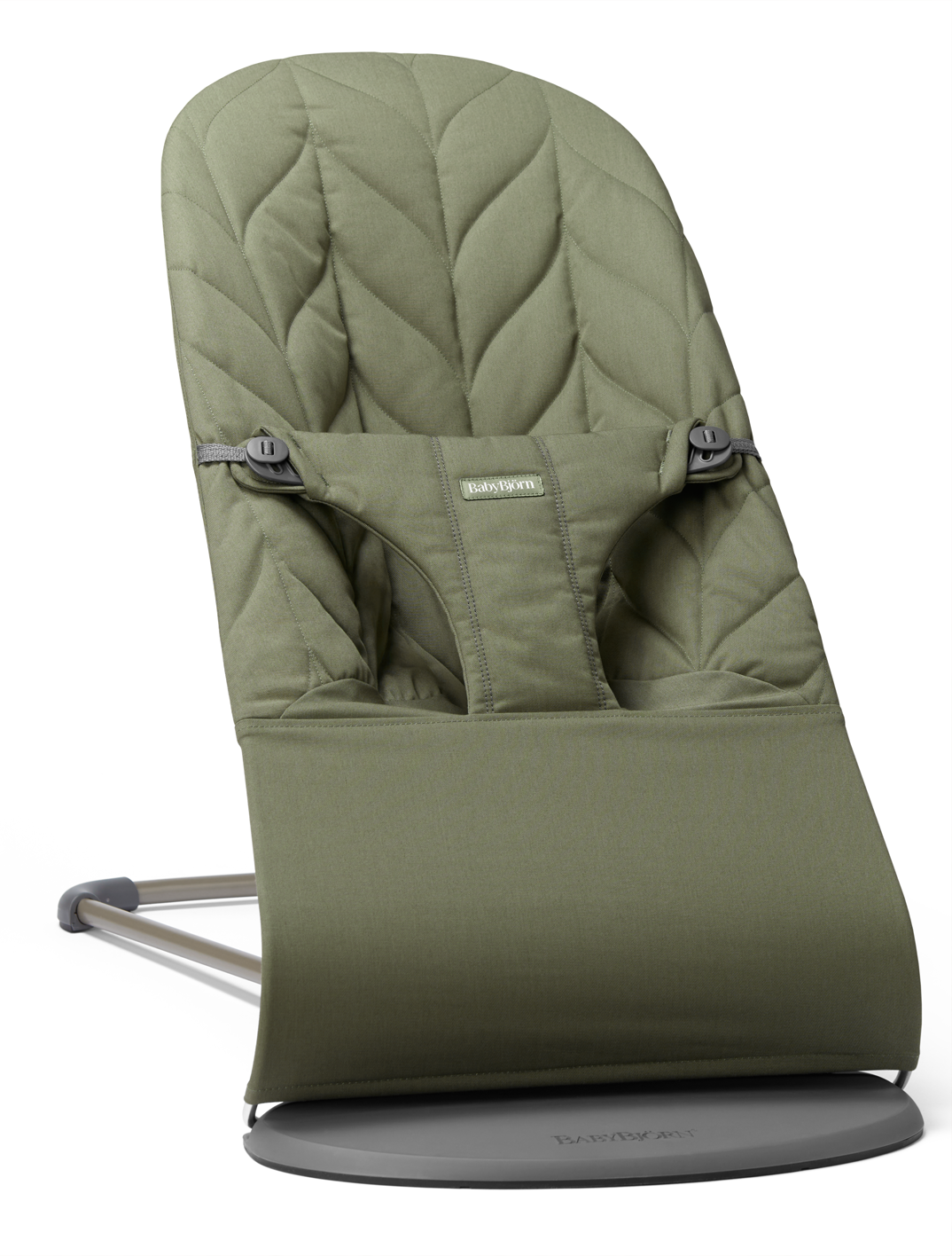Bouncer Bliss Woven Petal Quilt Dark Grn – additional view 3