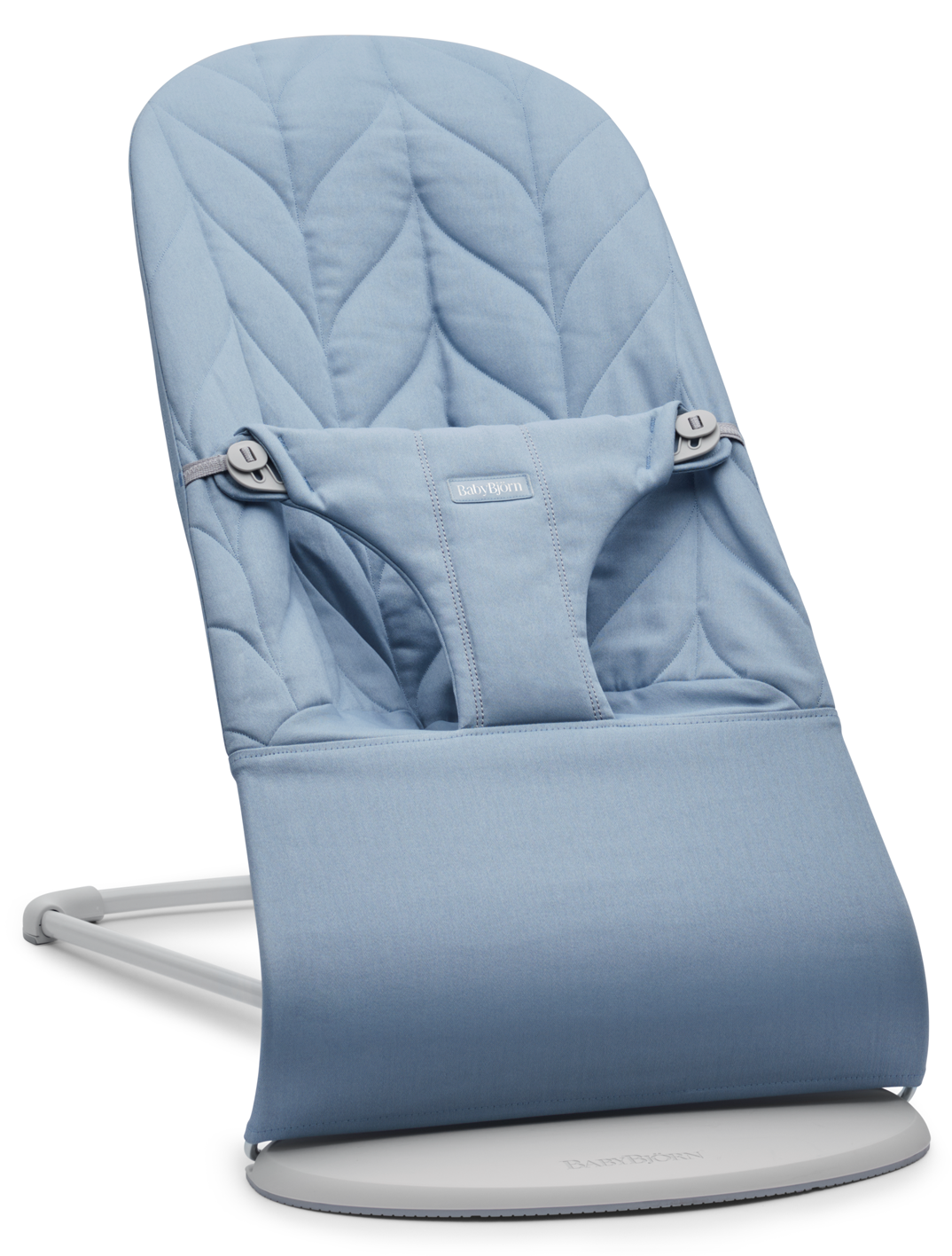 Bouncer Bliss Woven Petal Quilt Blue – additional view 3