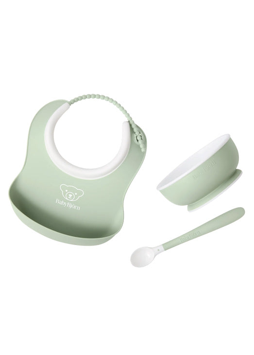 Baby Feeding Set 3 pc Powder Green – additional view 2